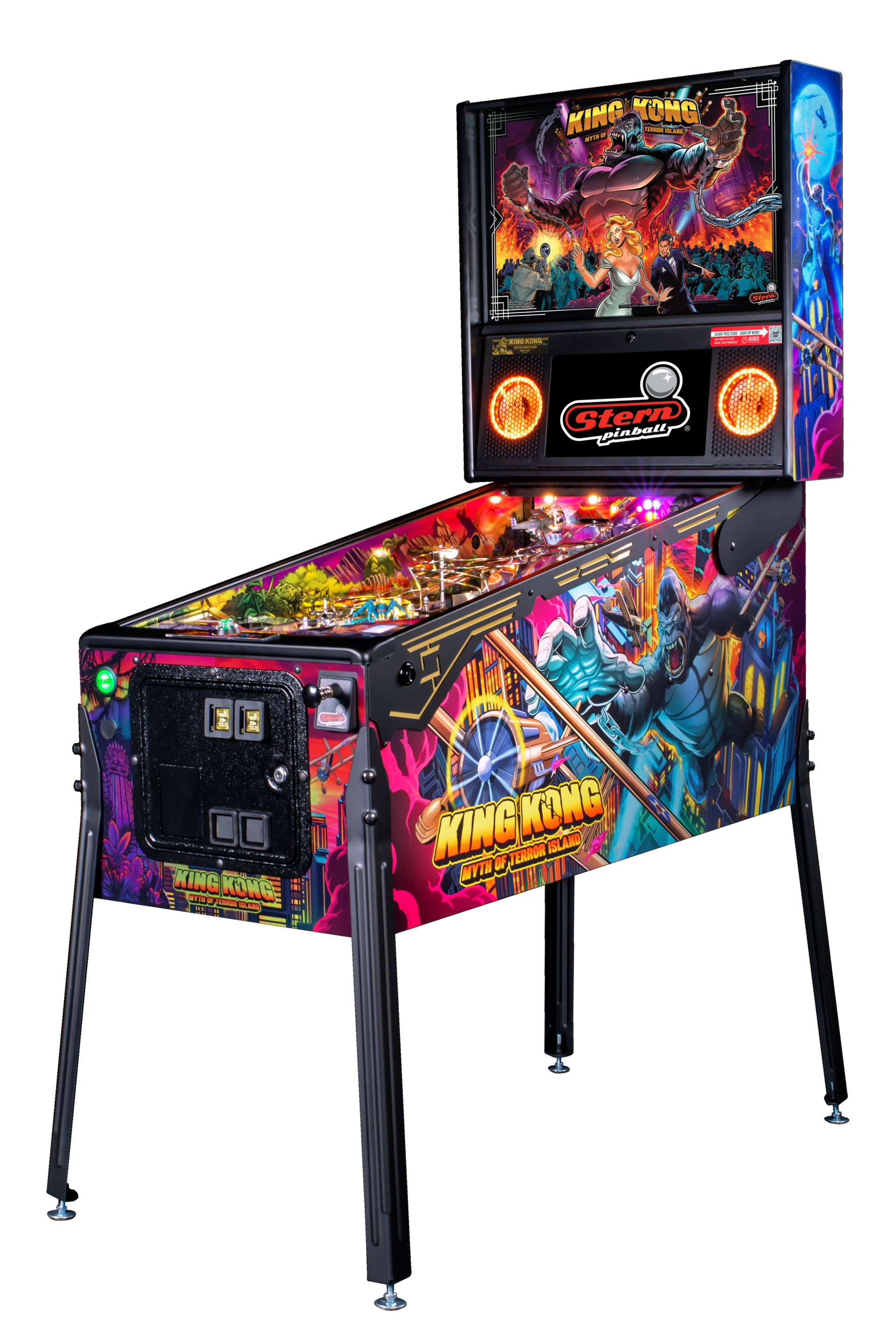Stern Flipper King Kong: Myth of Terror Island Limited Edition