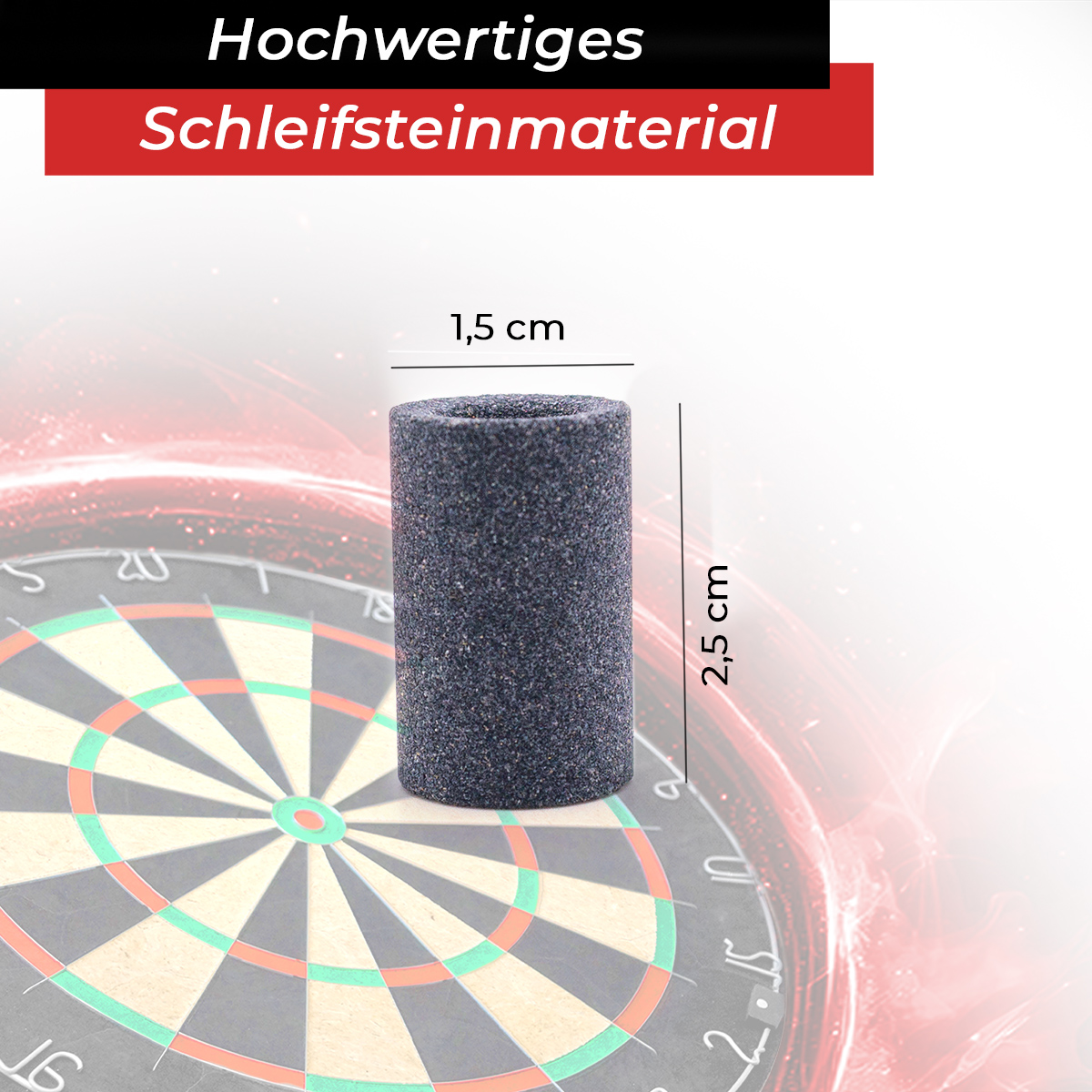 Karella - Schleifstein für Dartspitzen