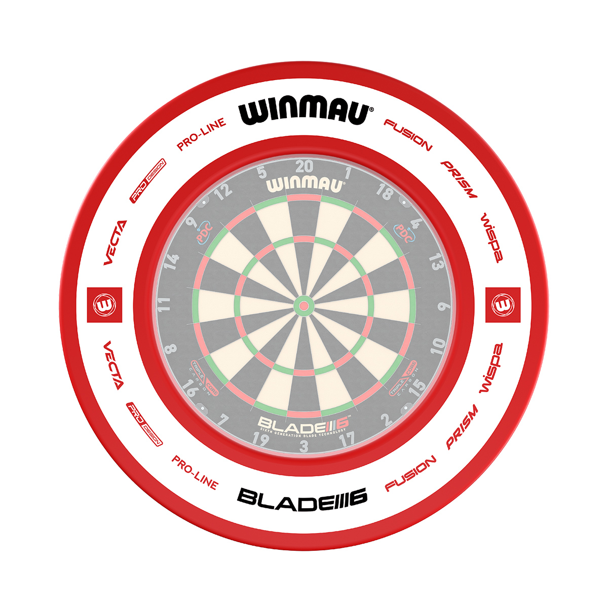 Winmau - Surround Pro-Line 2.0 red 