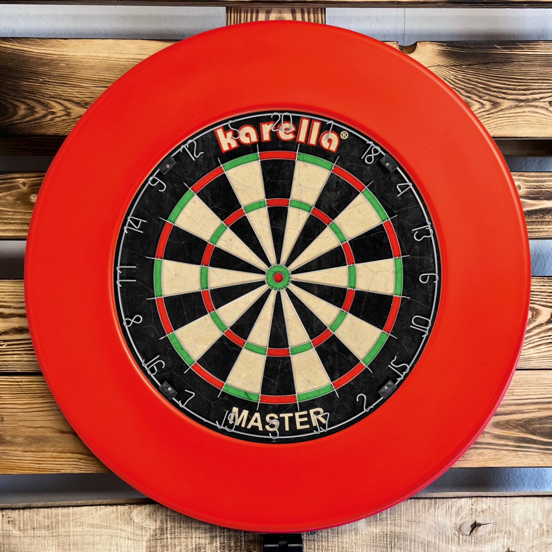 Karella Dartboard Catchring - Rot