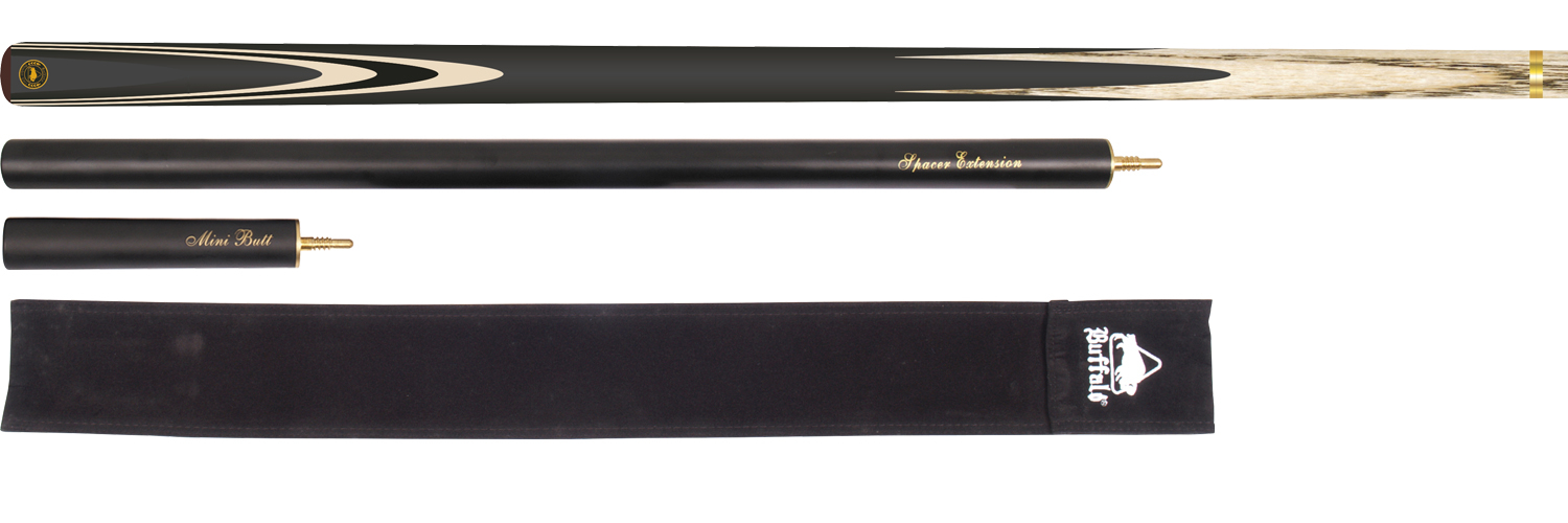 Buffalo Pure Snooker Queue Pack 2 Stück plus Erweiterungen