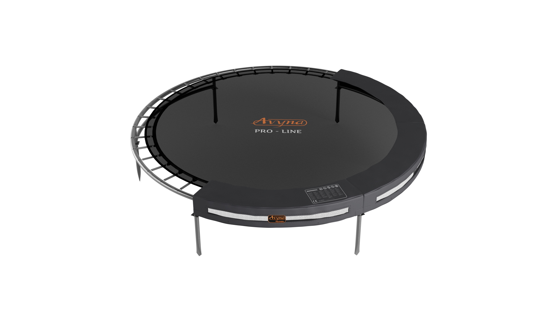 Avyna Pro-Line Top safe pad InGround 08, Ø245 Grau