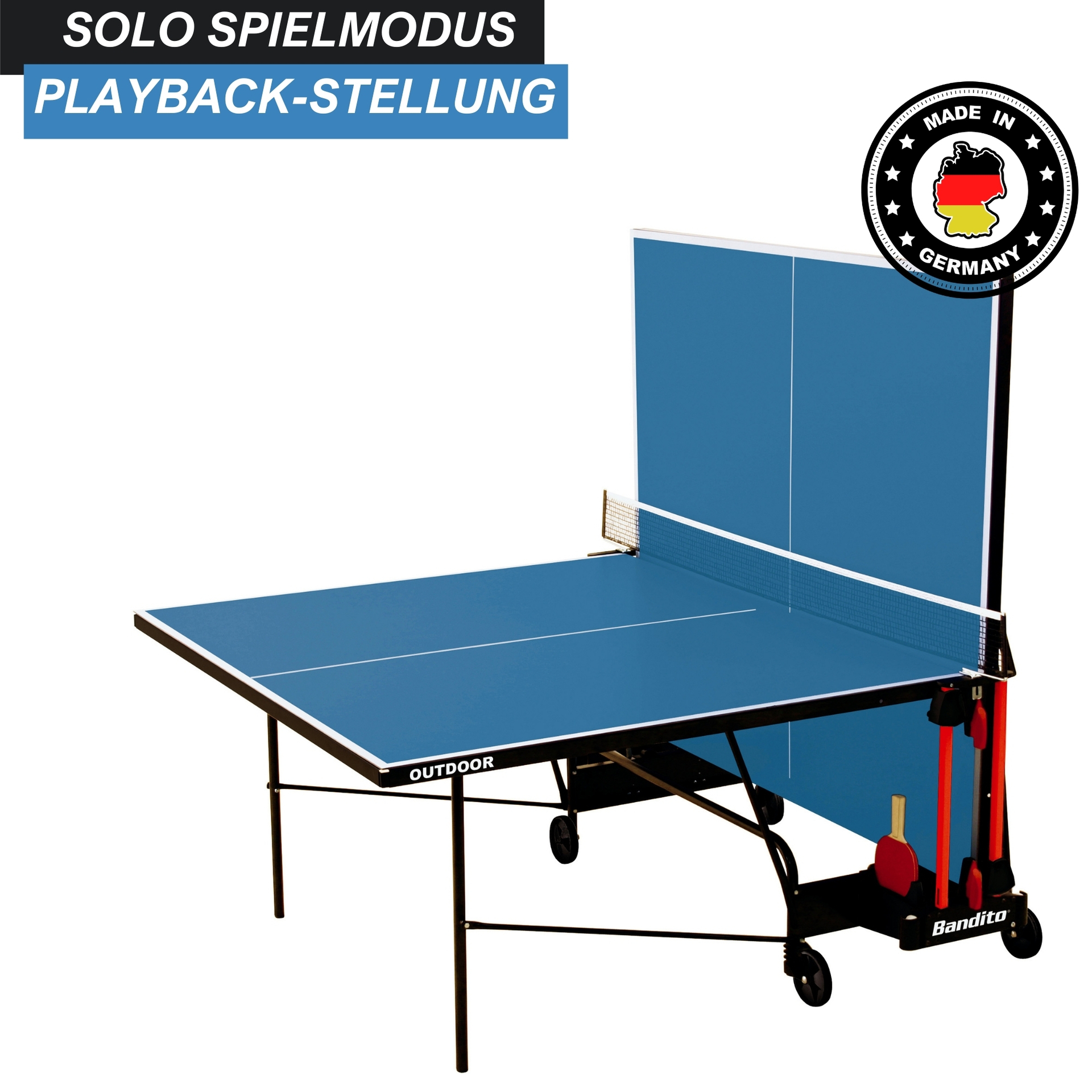 Bandito Outdoor-Tischtennisplatte