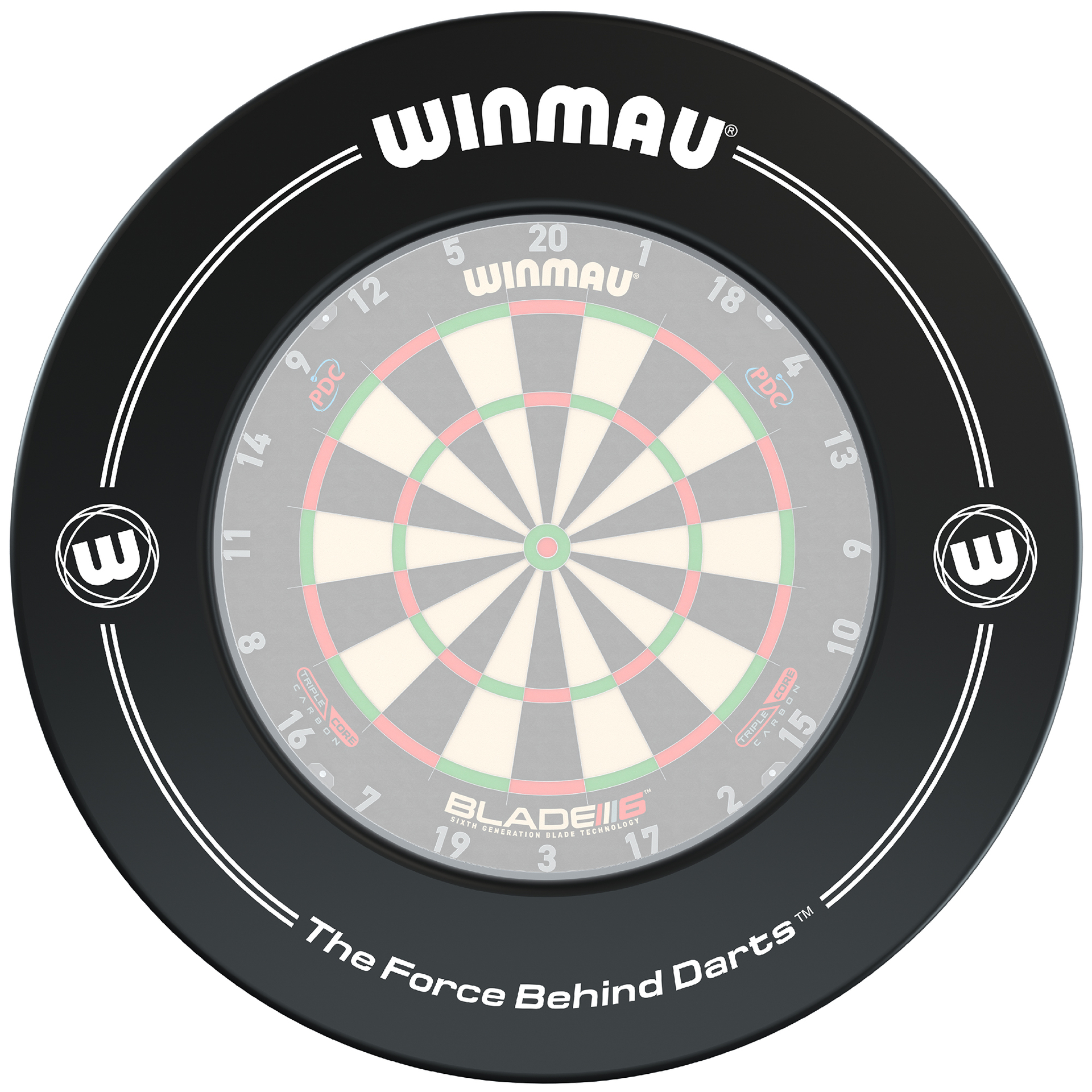 Winmau Dart Catchring - Schwarz