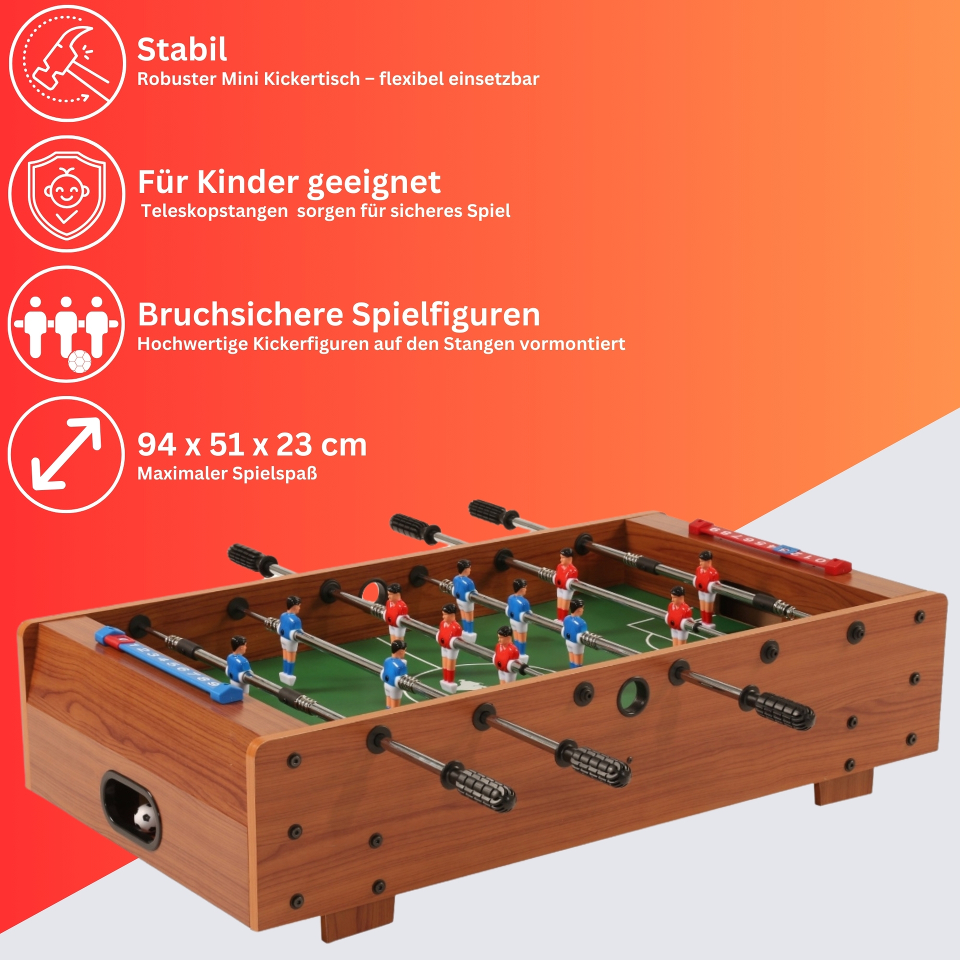 Bandito F-Mini Tischkicker