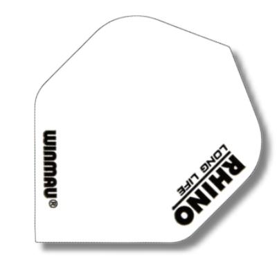 Dart Fly Winmau RHINO, white, 6905-116