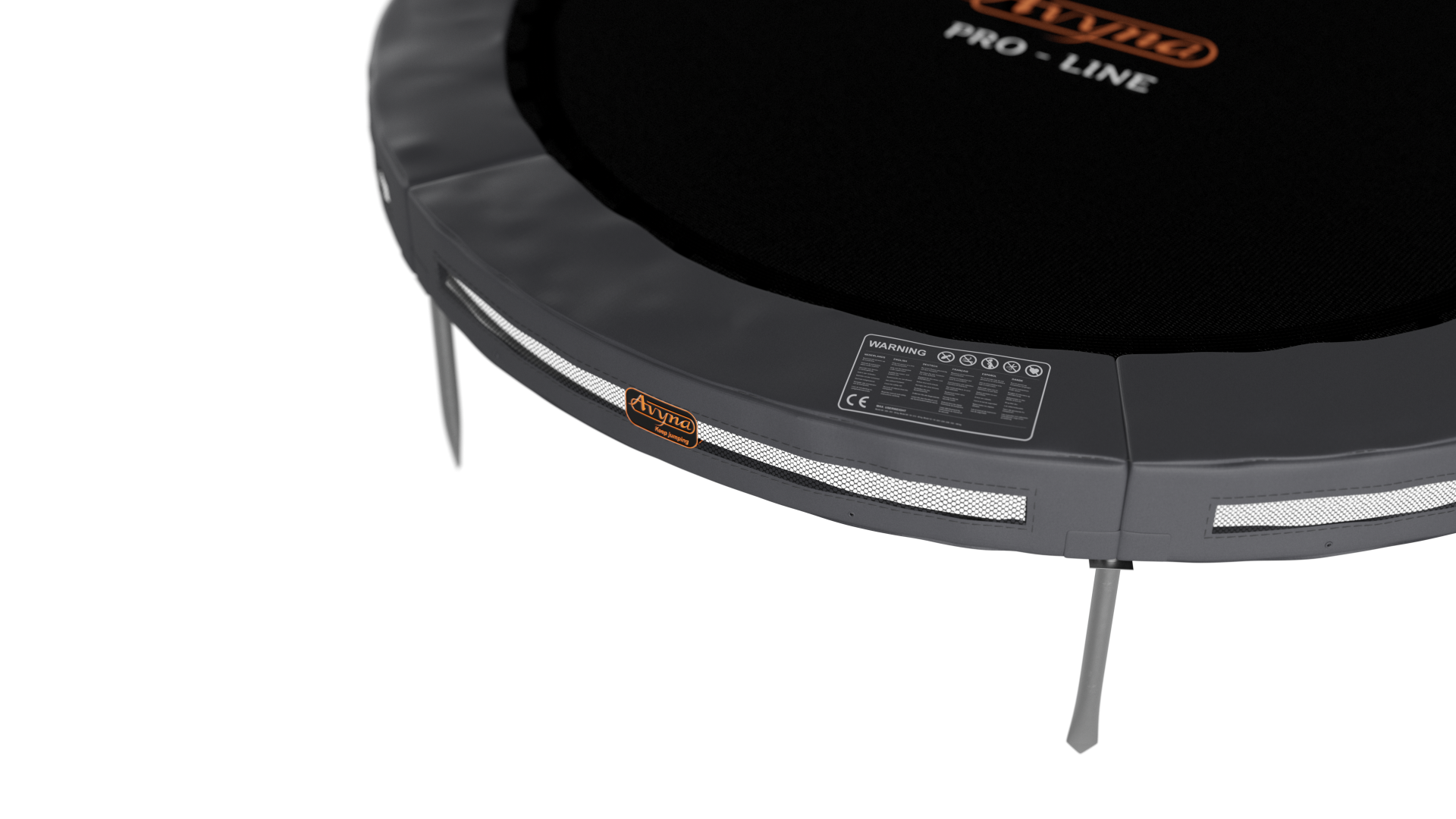 Avyna Pro-Line InGround Trampolin Set 10 ø305 cm - Grau