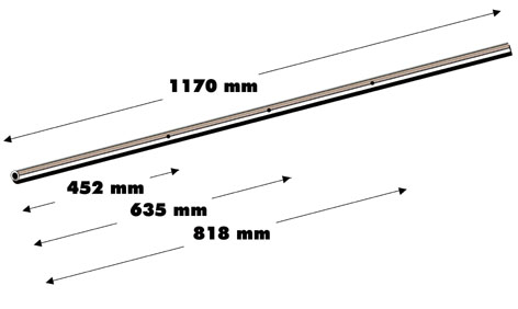 Modified Power-Force Hohlstange Leonhart (Turnierstange)
