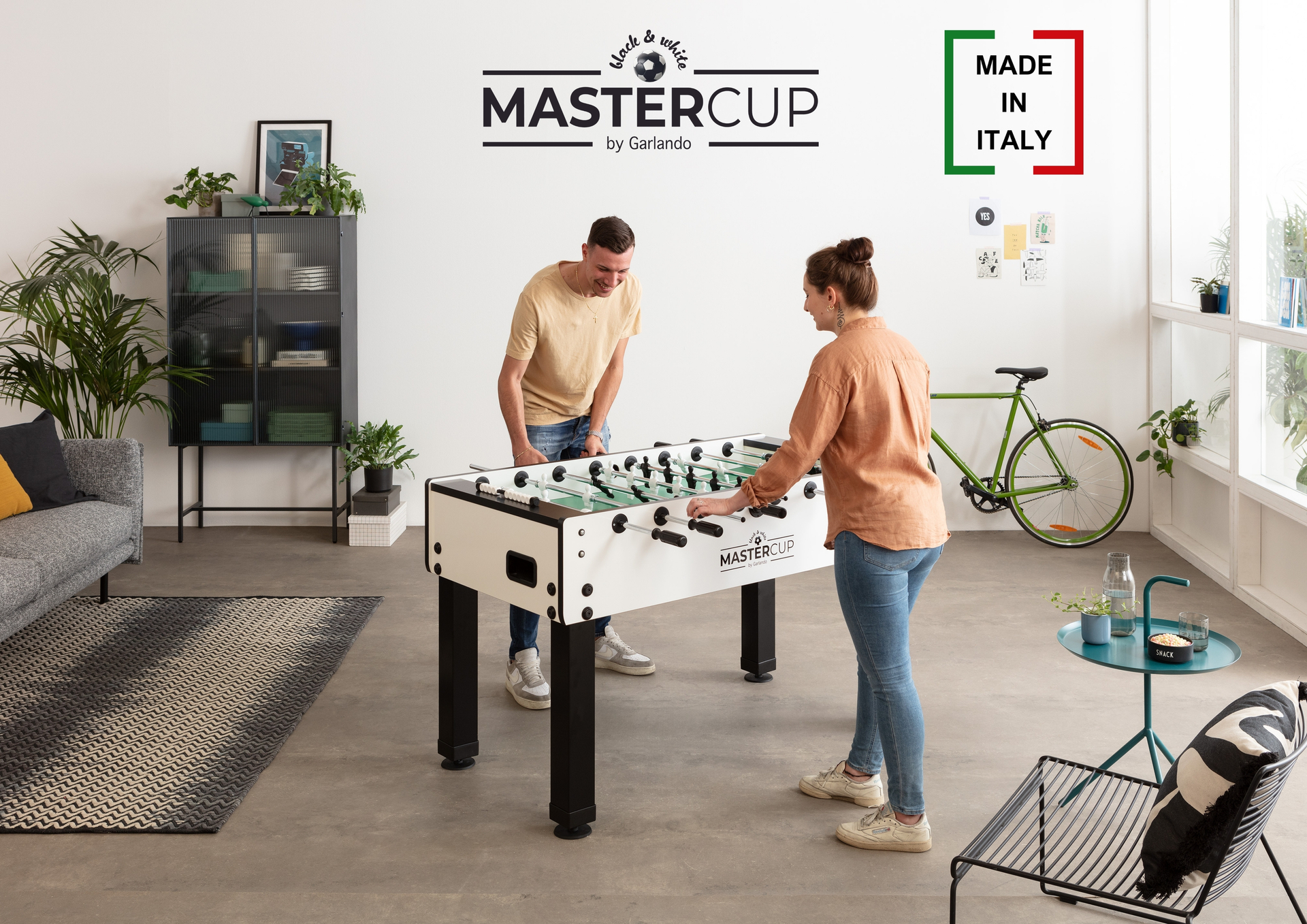 Garlando MasterCup Black & White