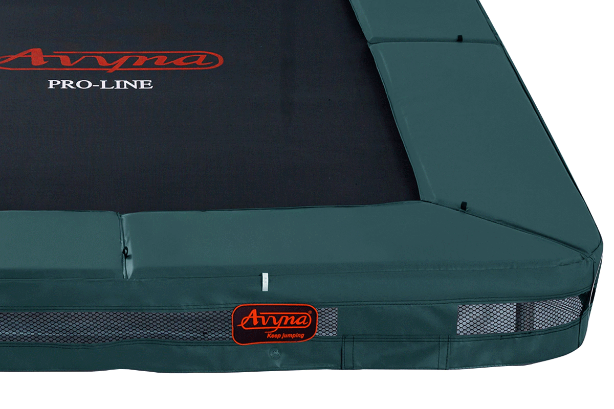 Avyna Pro-Line InGround Trampolin Set 213, 275x190cm Grün
