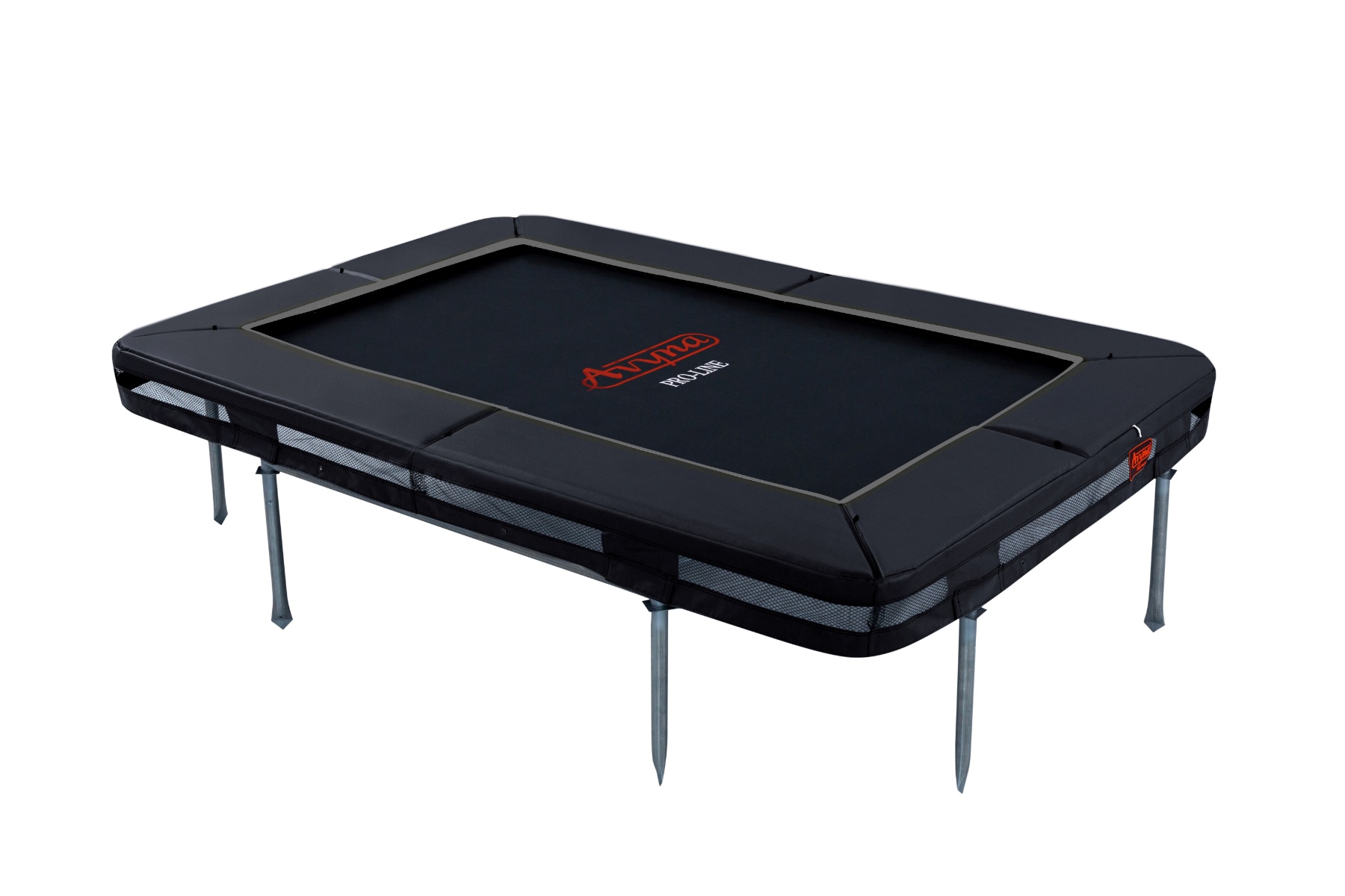 Avyna Pro-Line InGround Trampolin Set 213, 275x190cm Schwarz