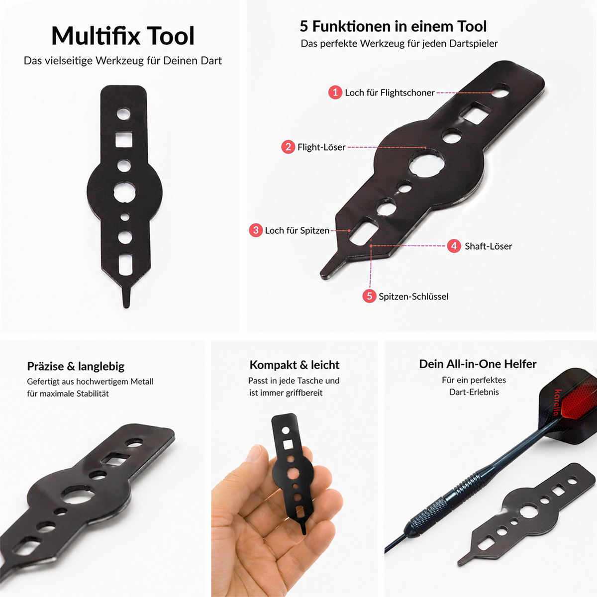 Dartschlüssel Multi Fixit