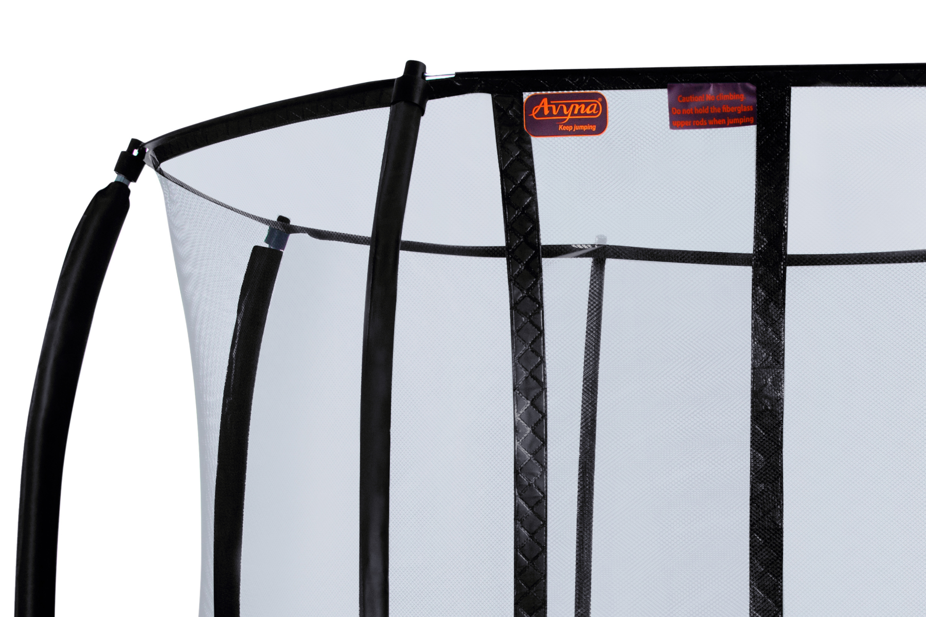 Ersatznetz für Ø 365 cm Schwarz (12) - BD - Nur Netz