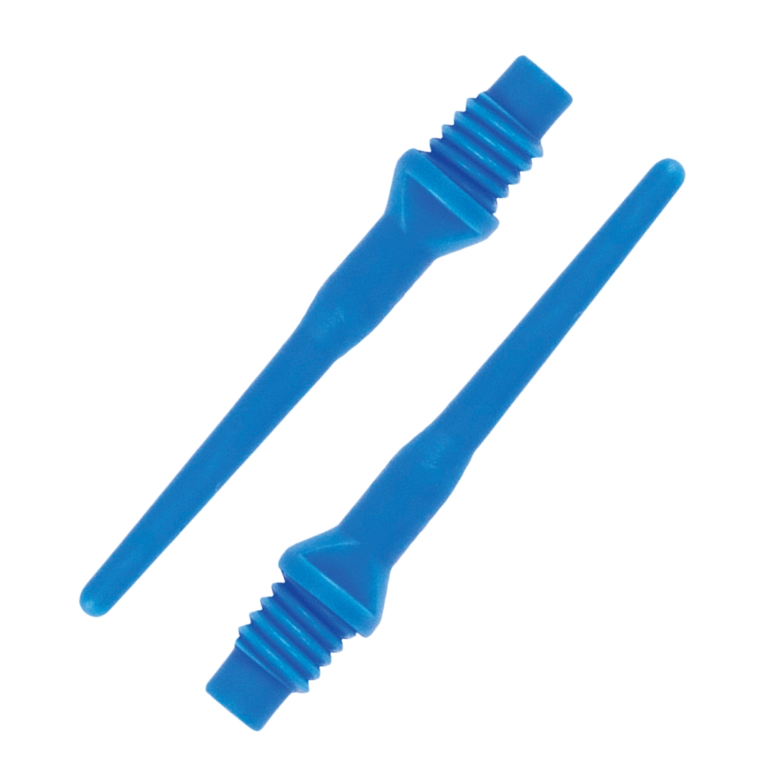 Softdart tips (1000 pieces) - Keypoint blue