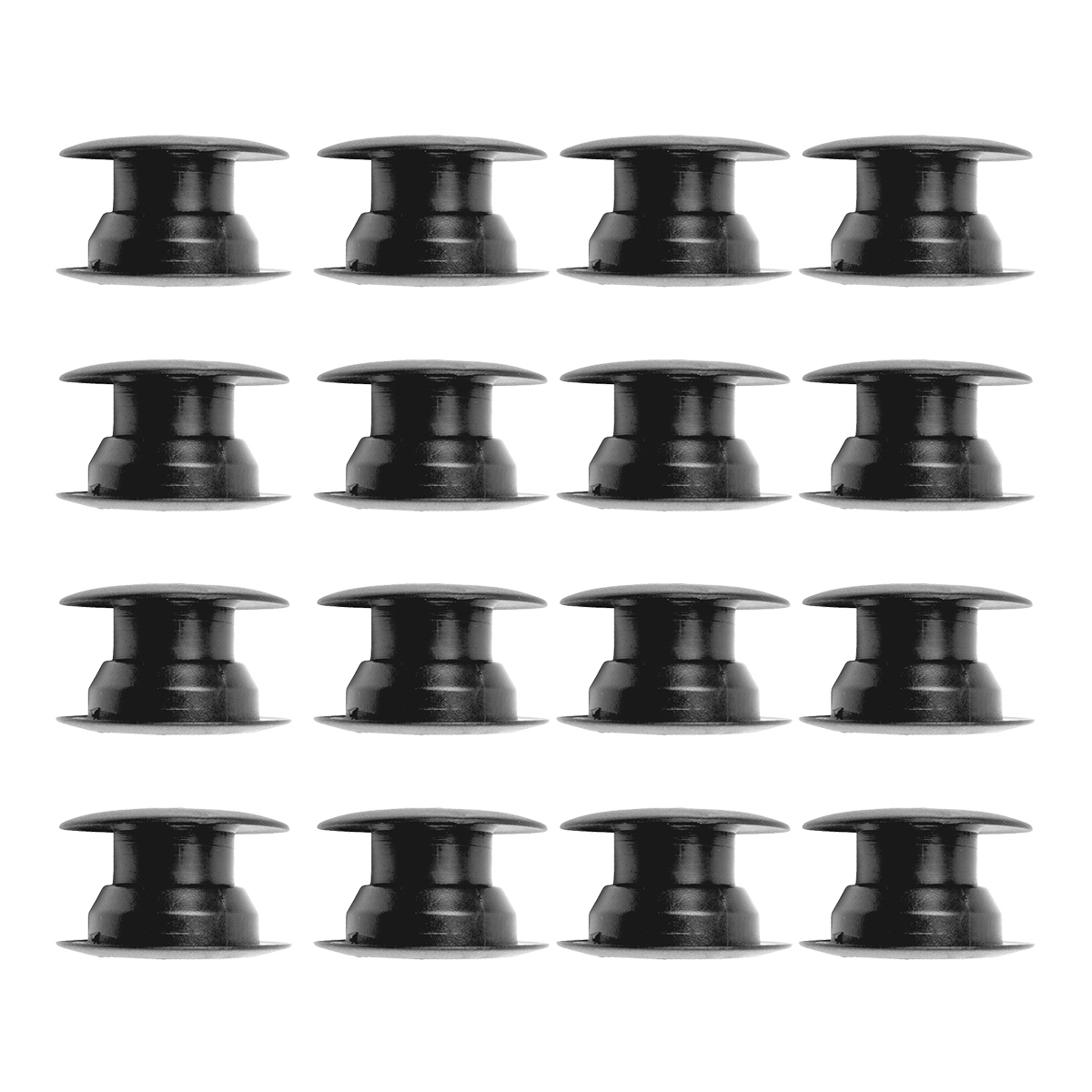Bandito  - Kugellager Universal für 16 mm Kickerstange Seitenwände 25 - 32 mm Tischset (16 St.)