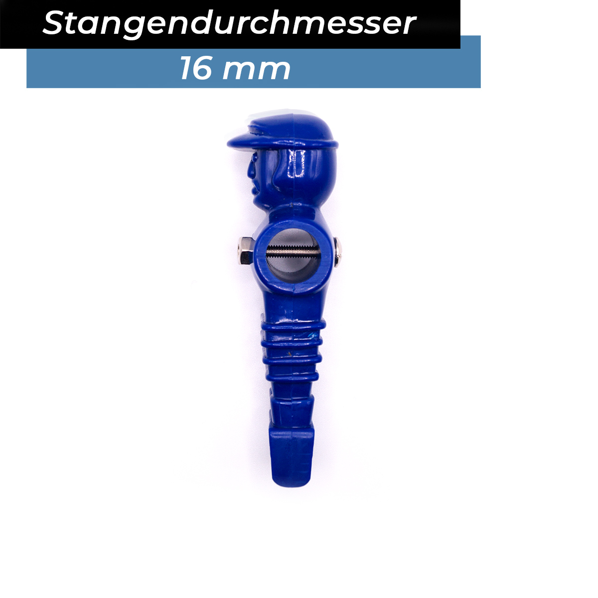 Bandito - Kickerfigur MasterCup Komplettset inkl Schrauben/Muttern (2x11St.) 
