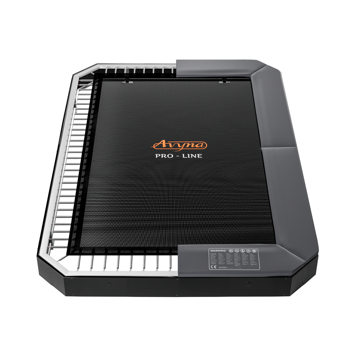 Avyna Pro-Line FlatLevel trampoline 238 - 380x255cm - Grey