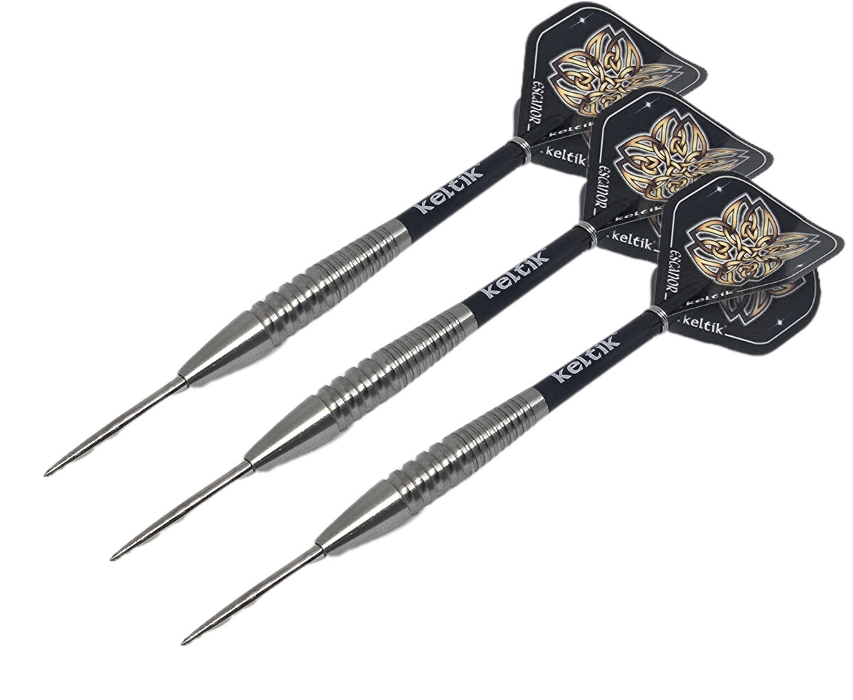 Steeldart Steel Dart Pfeile Keltik Ardan 24g Silver - 90% Tungsten