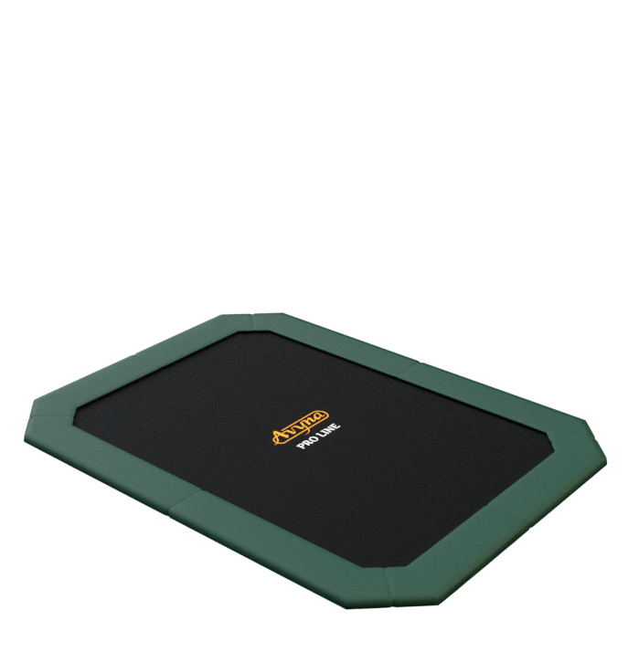 Avyna Pro-Line FlatLevel Trampolin 238 - 380x255cm - Grün