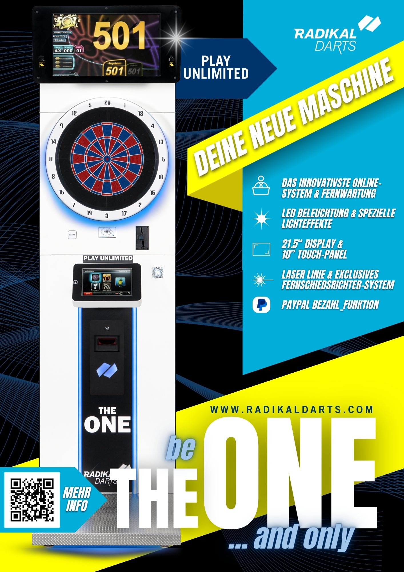 RadikalDarts Dartautomat The One