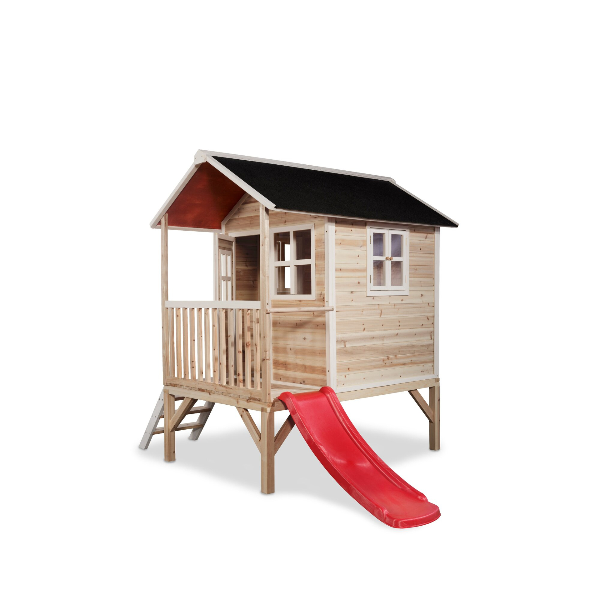 EXIT Loft 300 Holzspielhaus - naturel