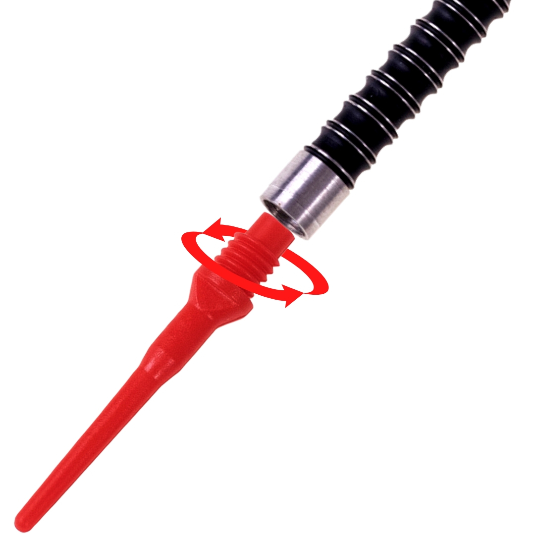 Softdart tips (1000 pieces) - Keypoint red