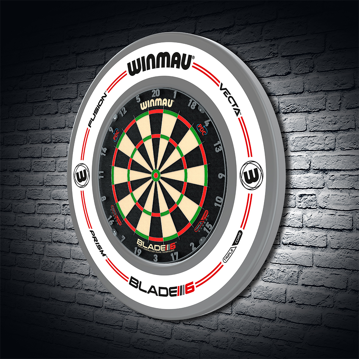 Catchring Winmau Pro-Line white