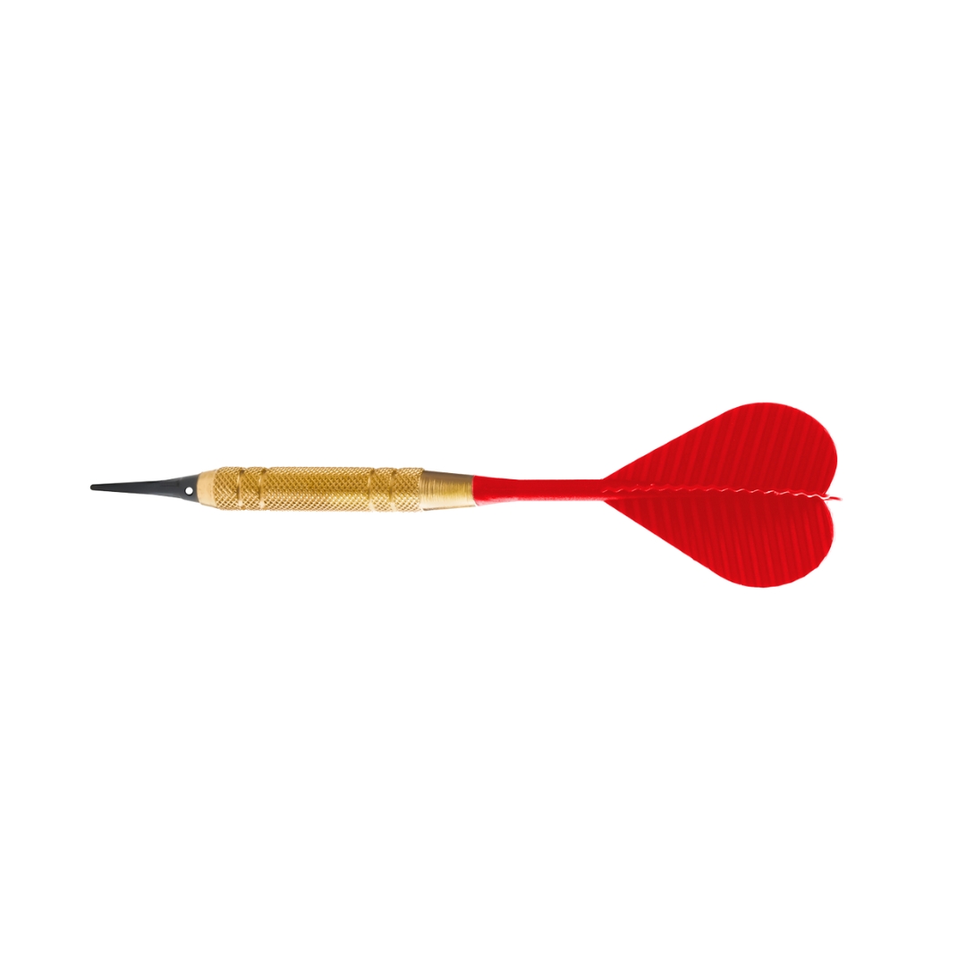 Karella Softdart 17g PVC 24 Stk. Rot und Schwarz