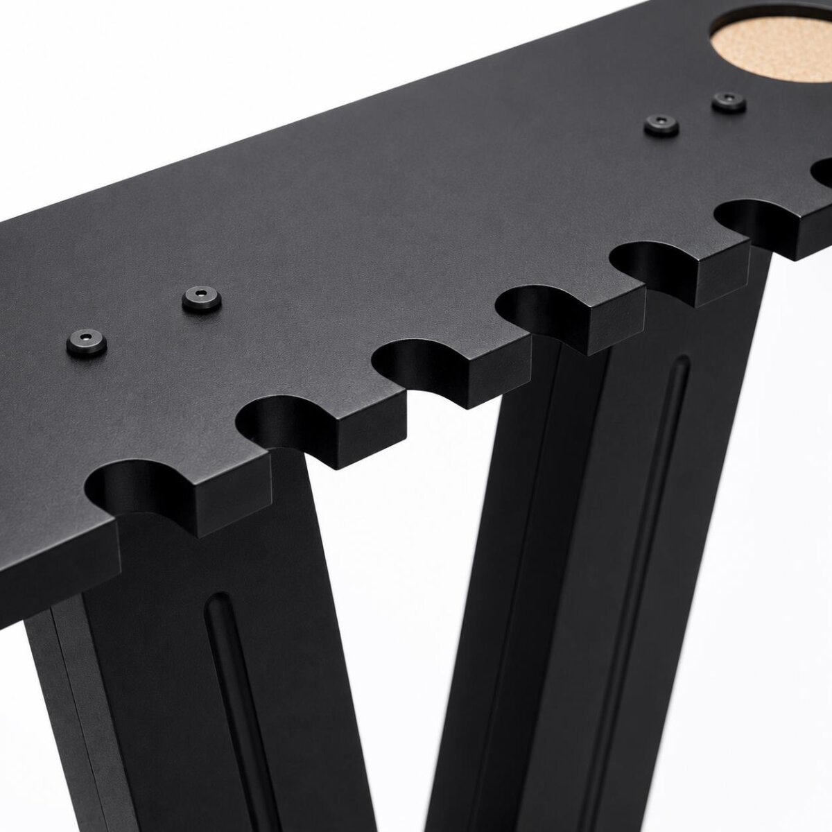 John West Queue-Ständer Modell V für 8 Queues - Modernes Design