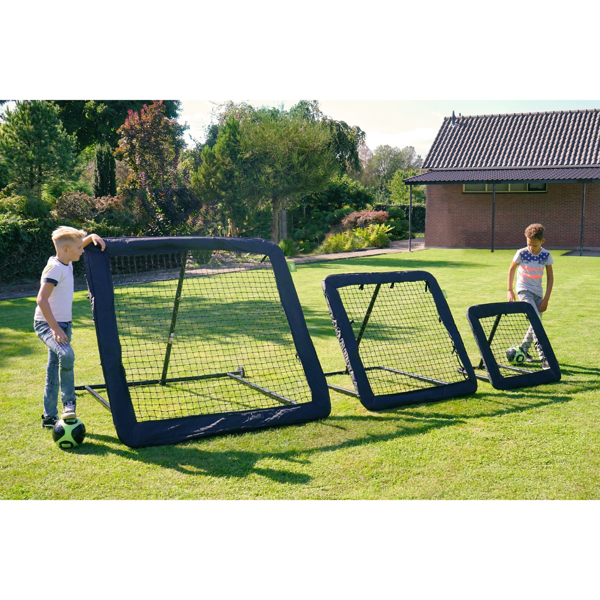EXIT Kickback Multisport Rebounder L 124x124 cm