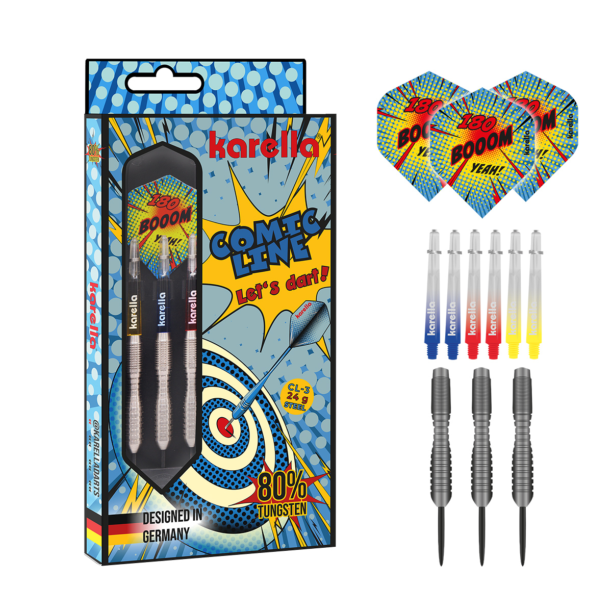 Karella - Steeldart Comic Line CL-3 24 gr. 