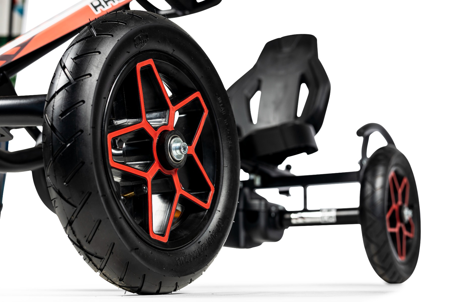 Dino-Cars Go-Kart Speedy 2.0 | Schwarz/Rot
