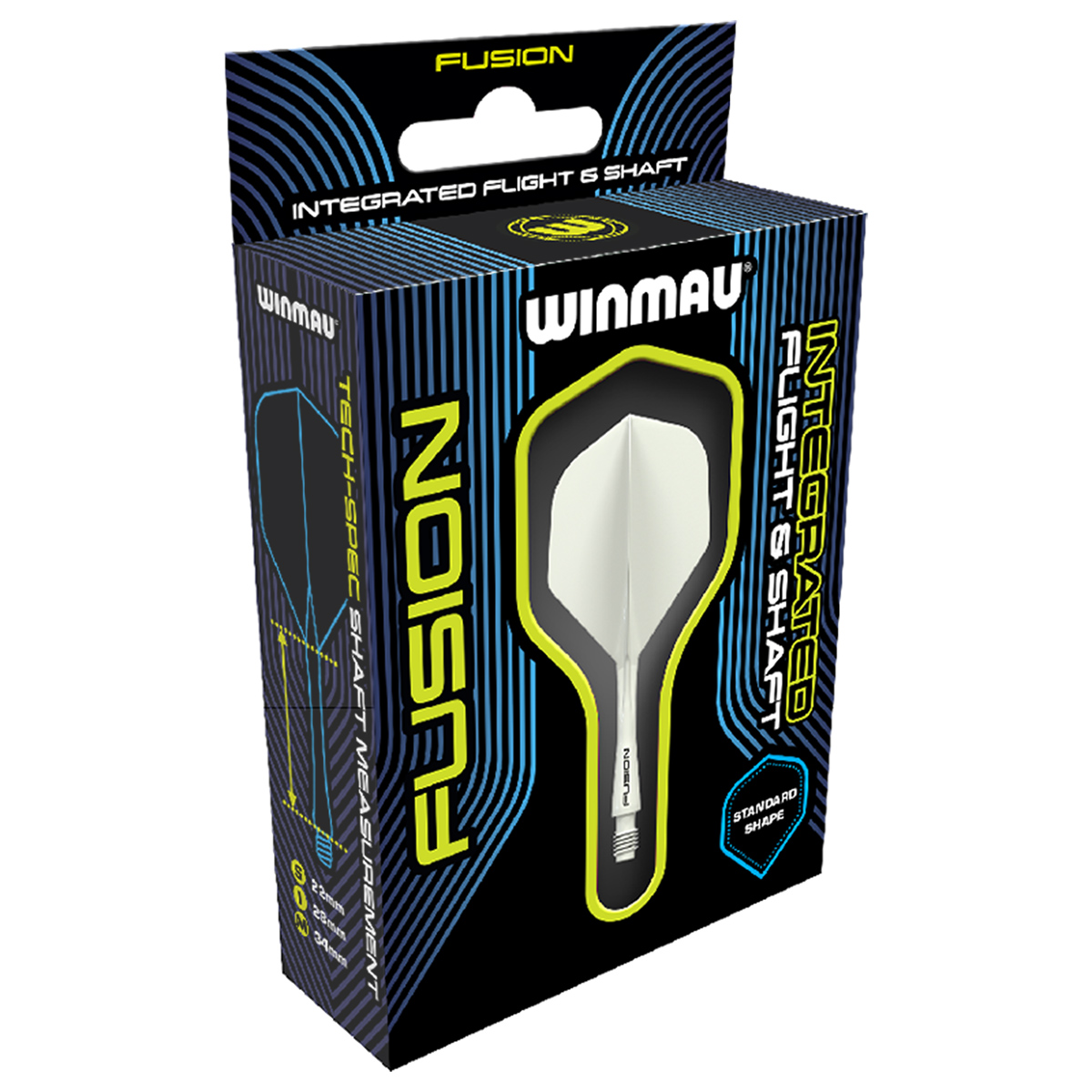 Winmau - Flights Fusion medium 34 mm 