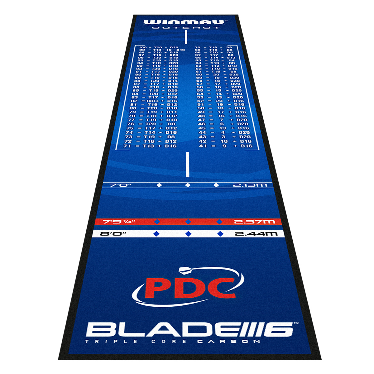 Dart mat - Winmau Outshot