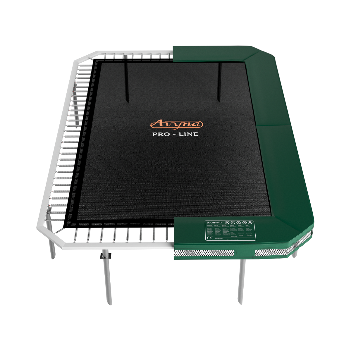 Avyna Pro-Line InGround trampoline set 234, 340x240cm Green