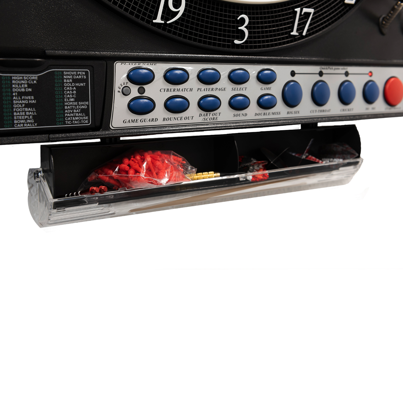 Karella premium silver dart machine