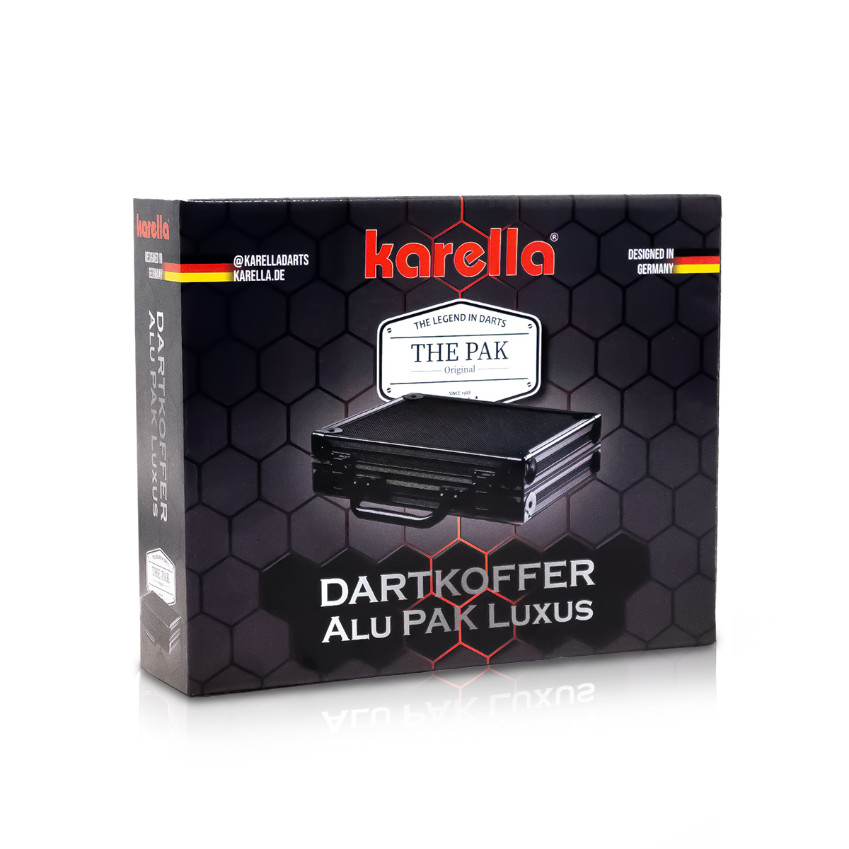 Dartkoffer LUXUS, Farbe schwarz