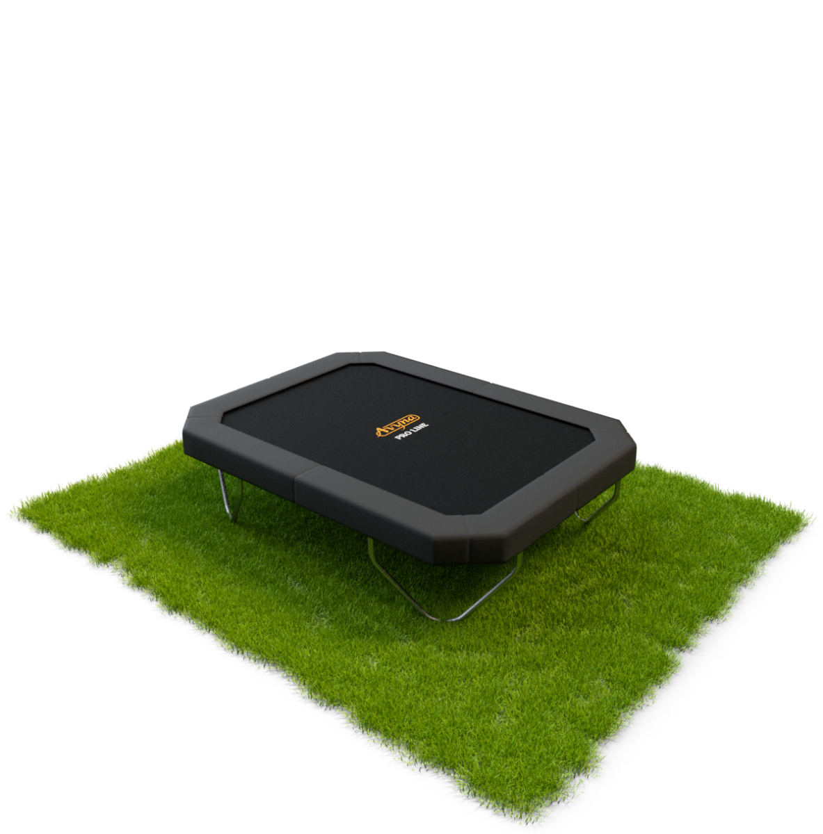Avyna Pro-Line Trampolin-Set 238 - 380x255cm - Grau