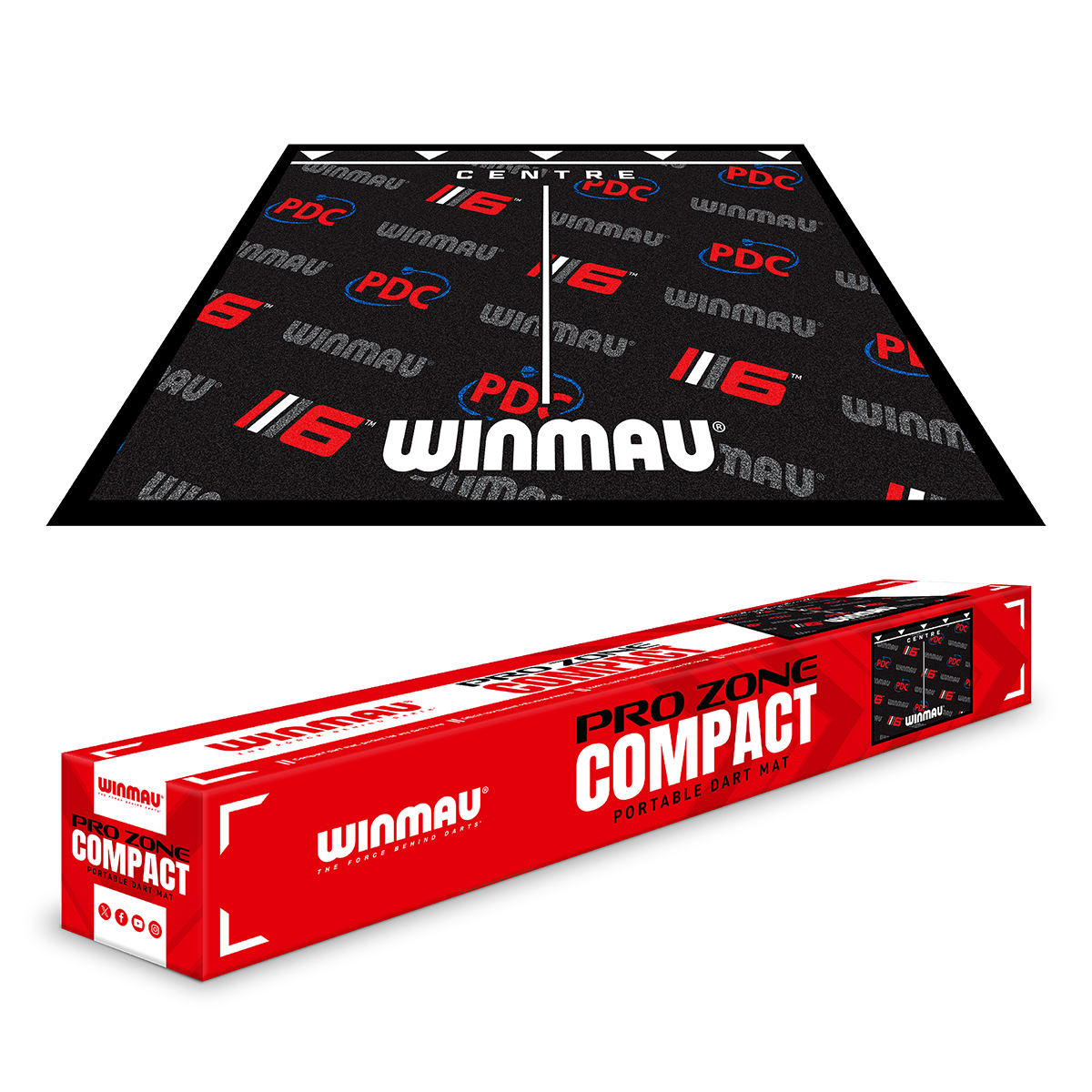 Dartmatte Winmau Compact Pro 8211