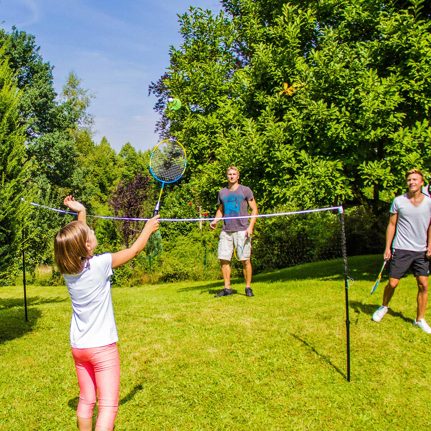 Talbot-Torro Family Badmintonset mit Netz
