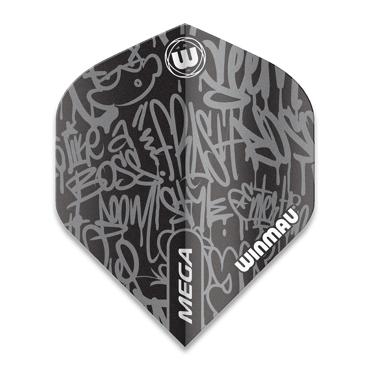 Flights Winmau Mega Standard Black - 6900.244