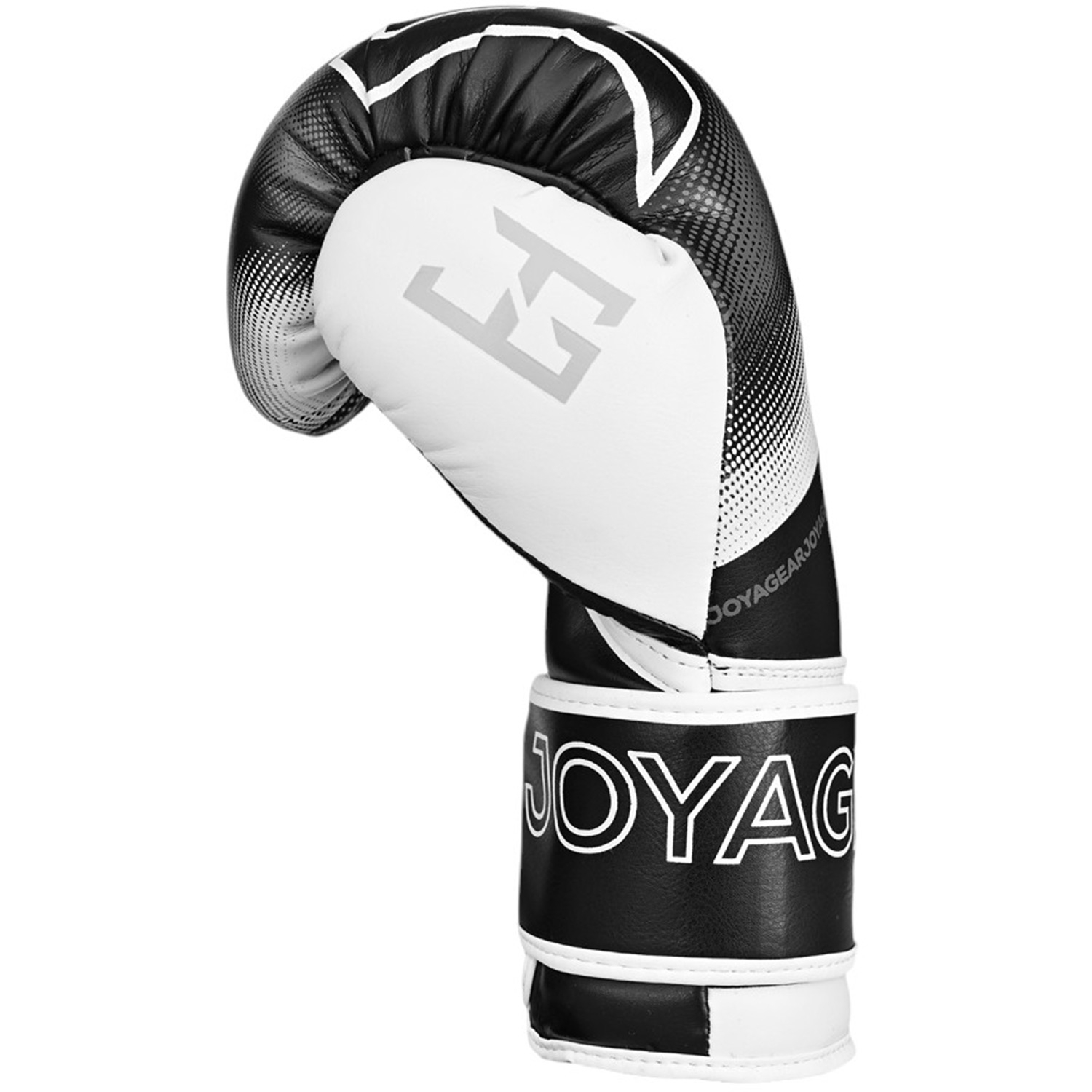 Joya Evolution Kickboxing Handschuhe schwarz und weiß