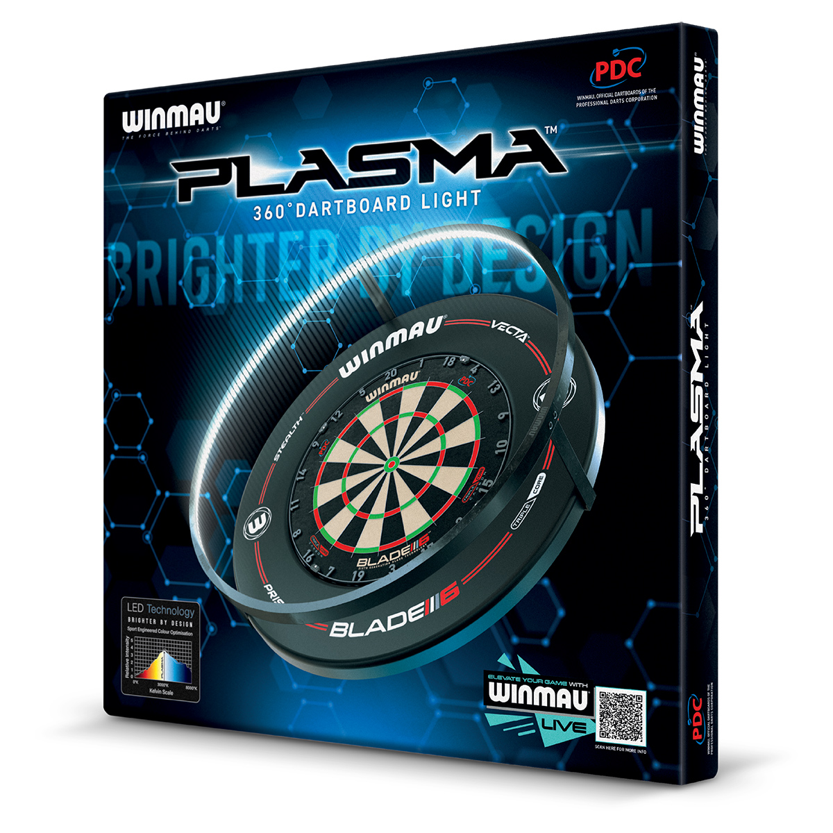 Winmau - Plasma + Surround Bundle black 