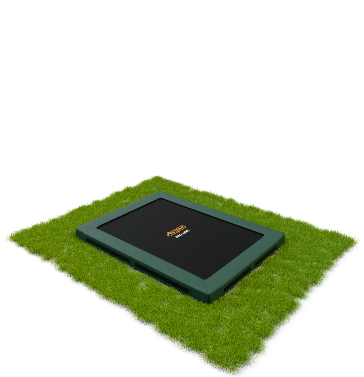 Avyna Pro-Line InGround Trampolin Set 213, 275x190cm Grün