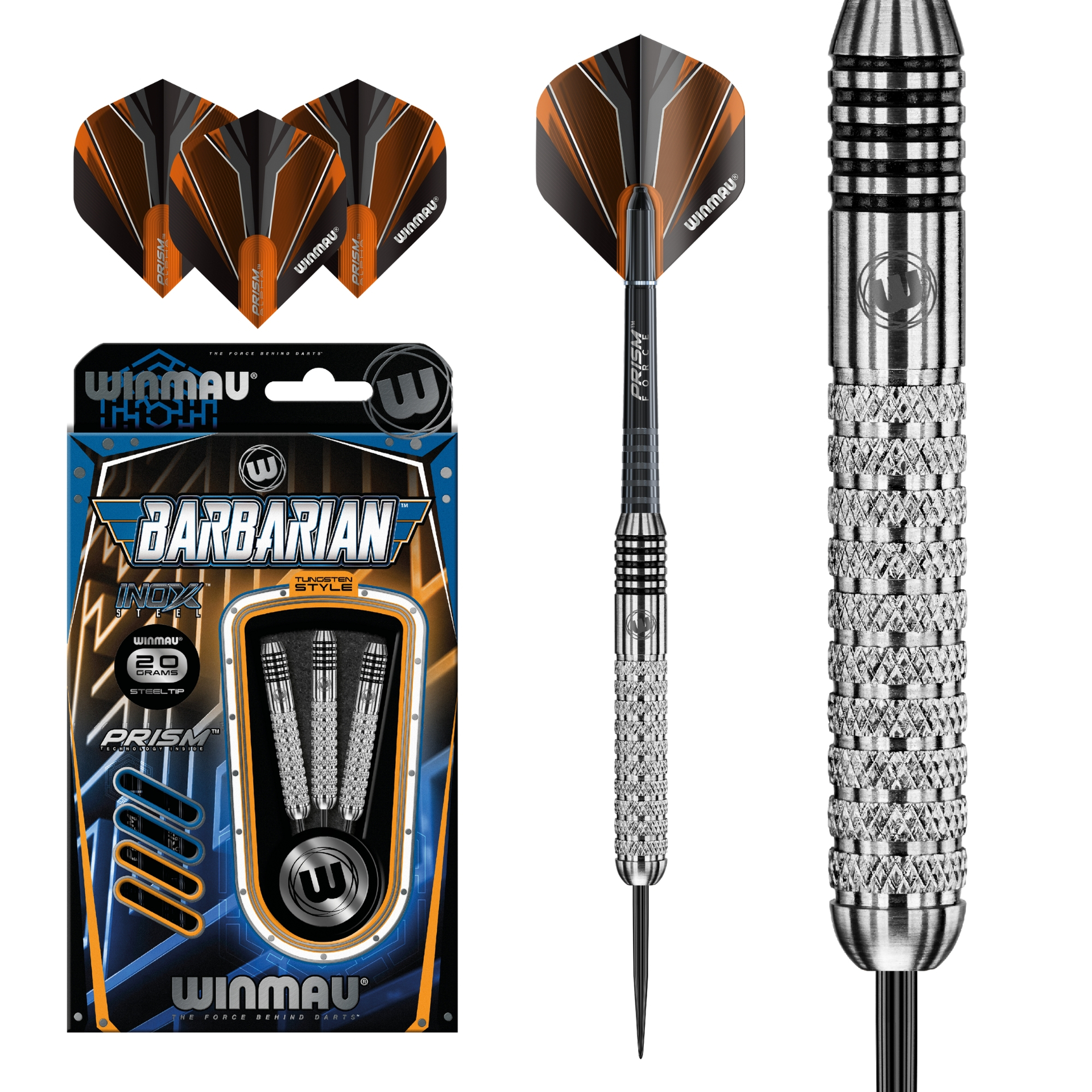 Winmau Barbarian Steeldart 2302   20 g, 22 g  und  24 g