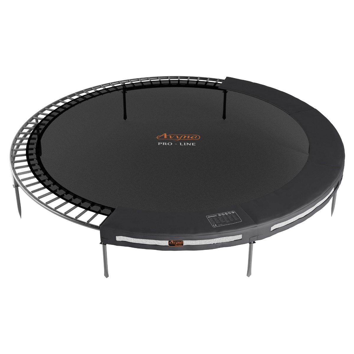 Sicherheitspad PRO-LINE HD PLUS 4,30 (14ft) Grau InGround