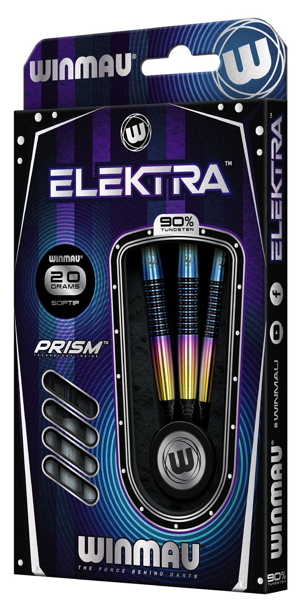 Softdart Winmau Elektra 2438-20g