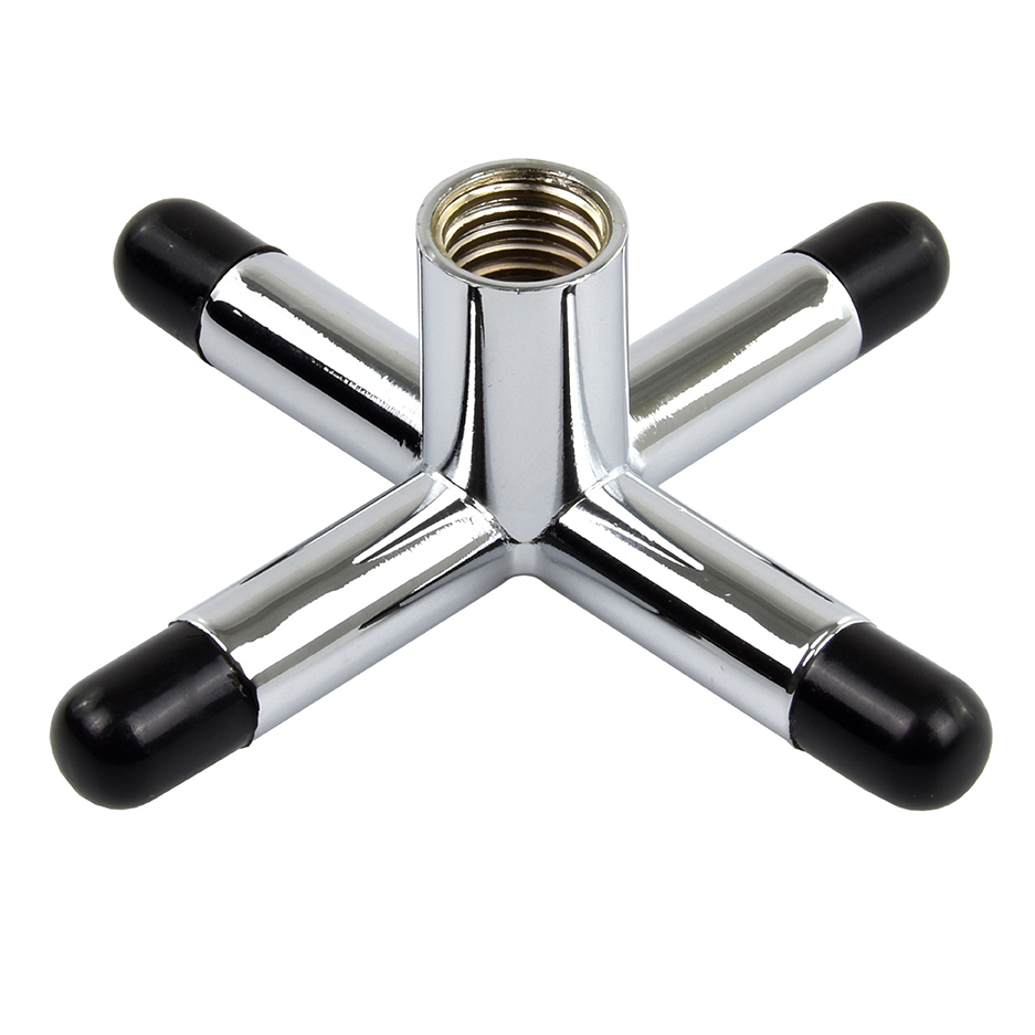 Queuebrücke chrom kreuz