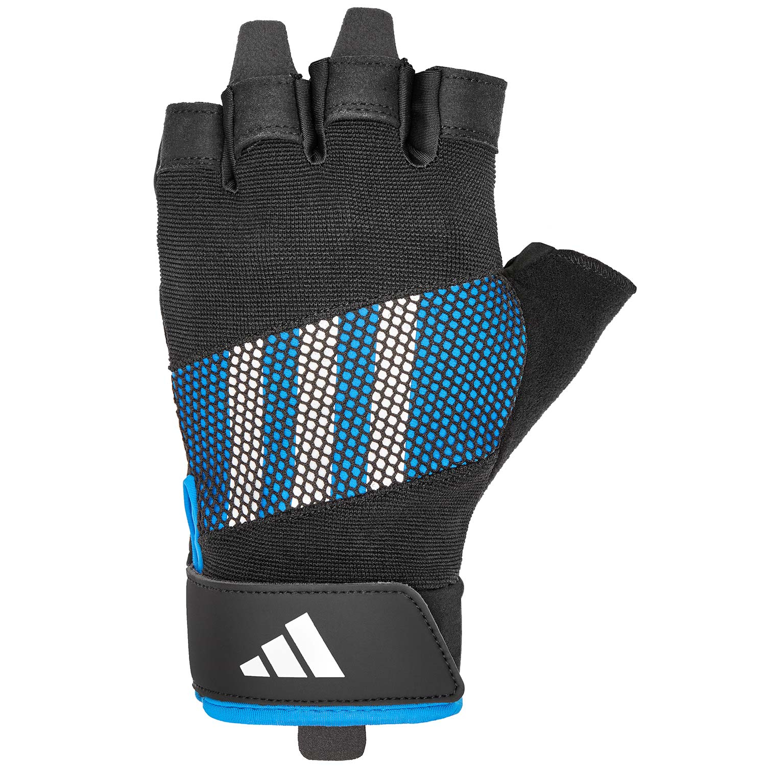 Adidas Performance Trainingshandschuhe blau