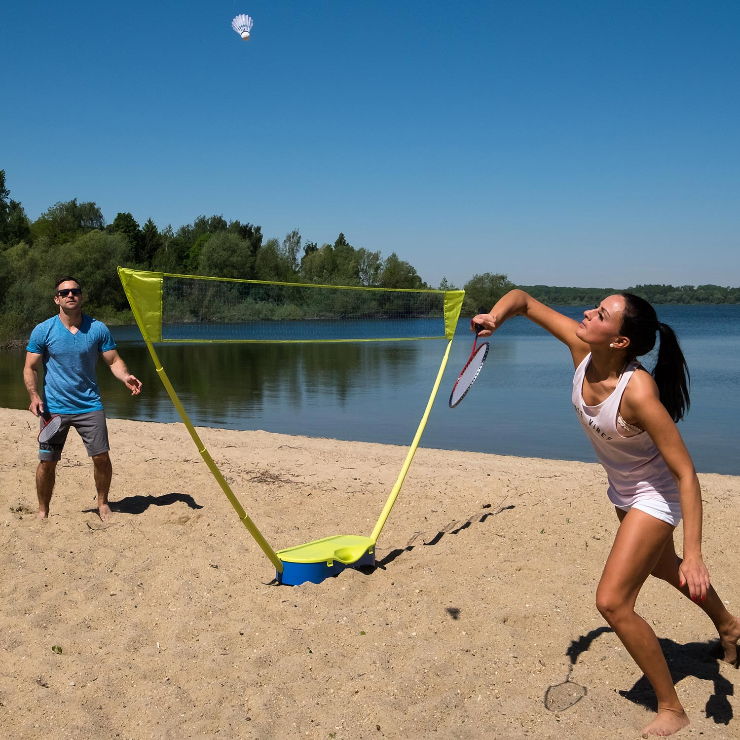 Schildkröt Compact badminton set including net